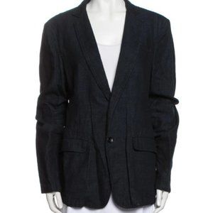 Rag and Bone Dark Denim lightweight oversized blazer size 8